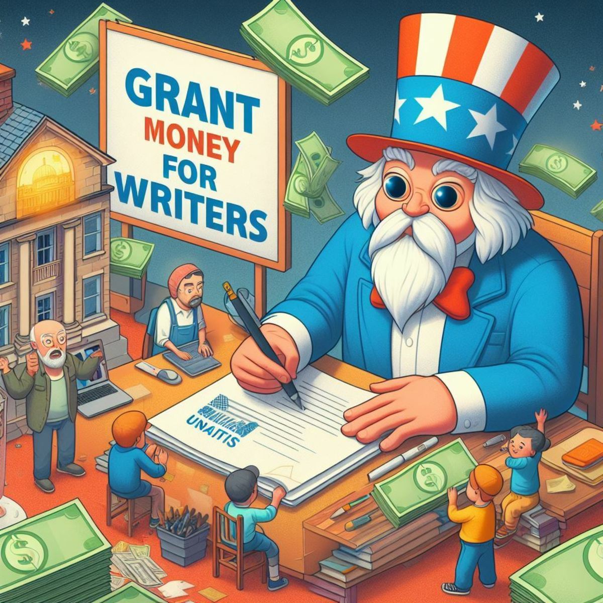 Free Money ~ Grant Funds for Writers