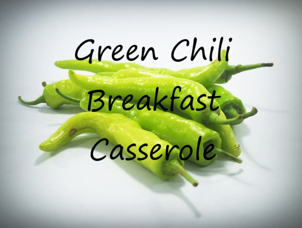 Green Chili Breakfast Casserole