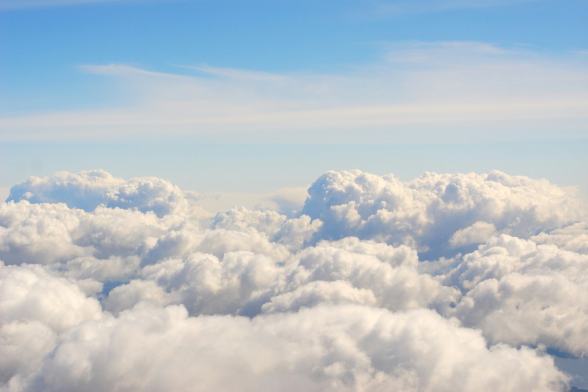 Some people have their heads in the clouds while others' minds are cloudy, enjoy blue-sky thinking, or have pie in the sky ideas. Make a playlist of pop, rock, and country songs about clouds and the sky.