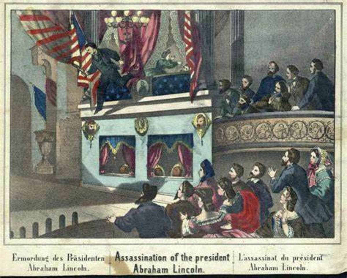 April 14th, 1865 Was the Darkest Day in America's History. It Was the Day President Lincoln Was Assassinated