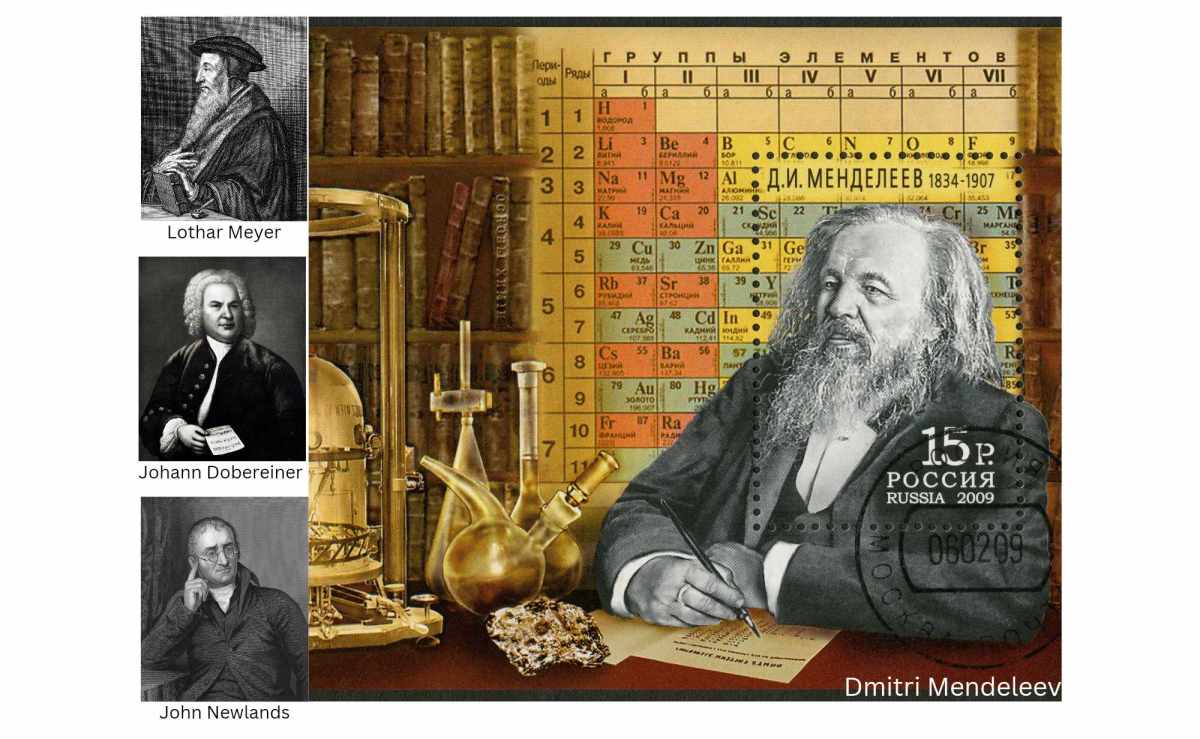 10 intriguing facts about the development of the periodic table of