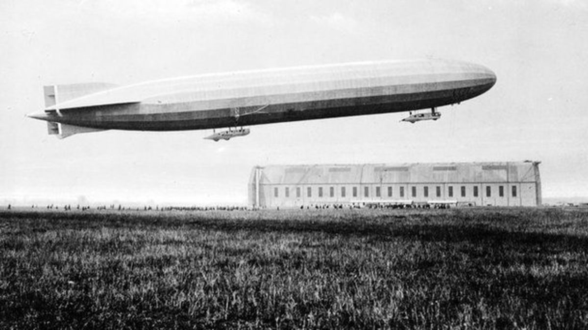 When Zeppelin Airships Terrorized the Air in World War I