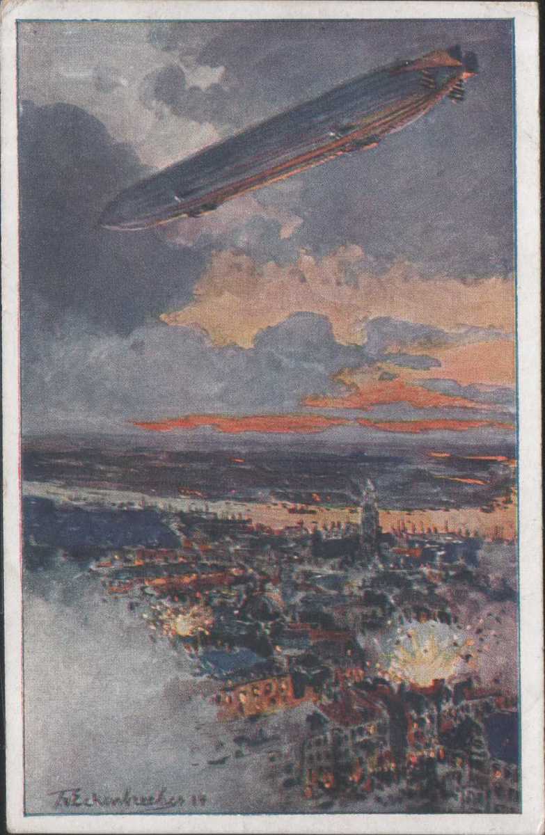 When Zeppelin Airships Terrorized the Air in World War I - HubPages