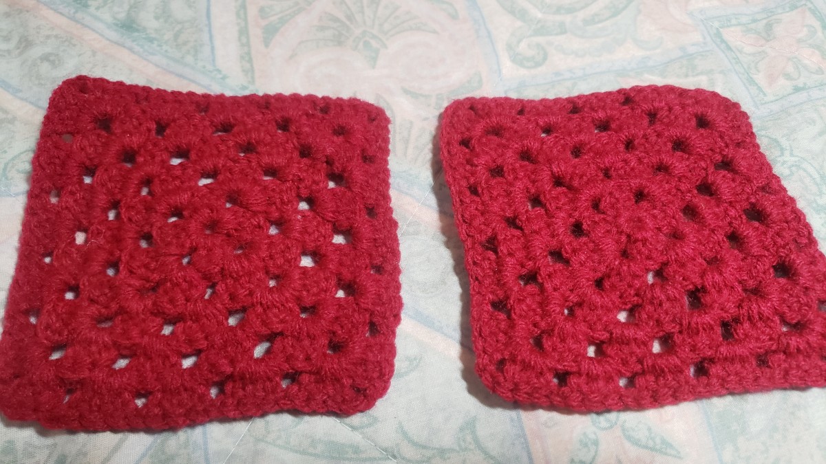 How to Crochet Granny Squares and Join Them together