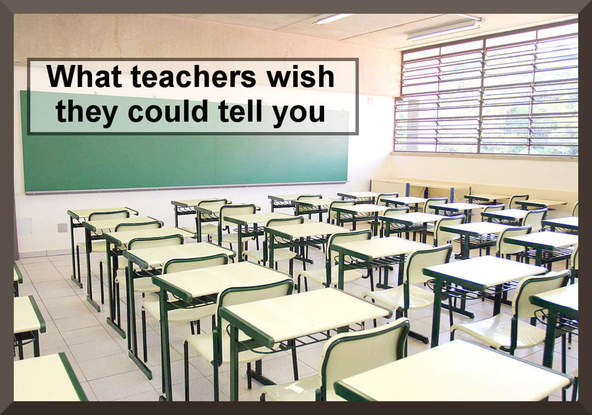 What Your Child's Teacher Would Love to Tell You - But Can't