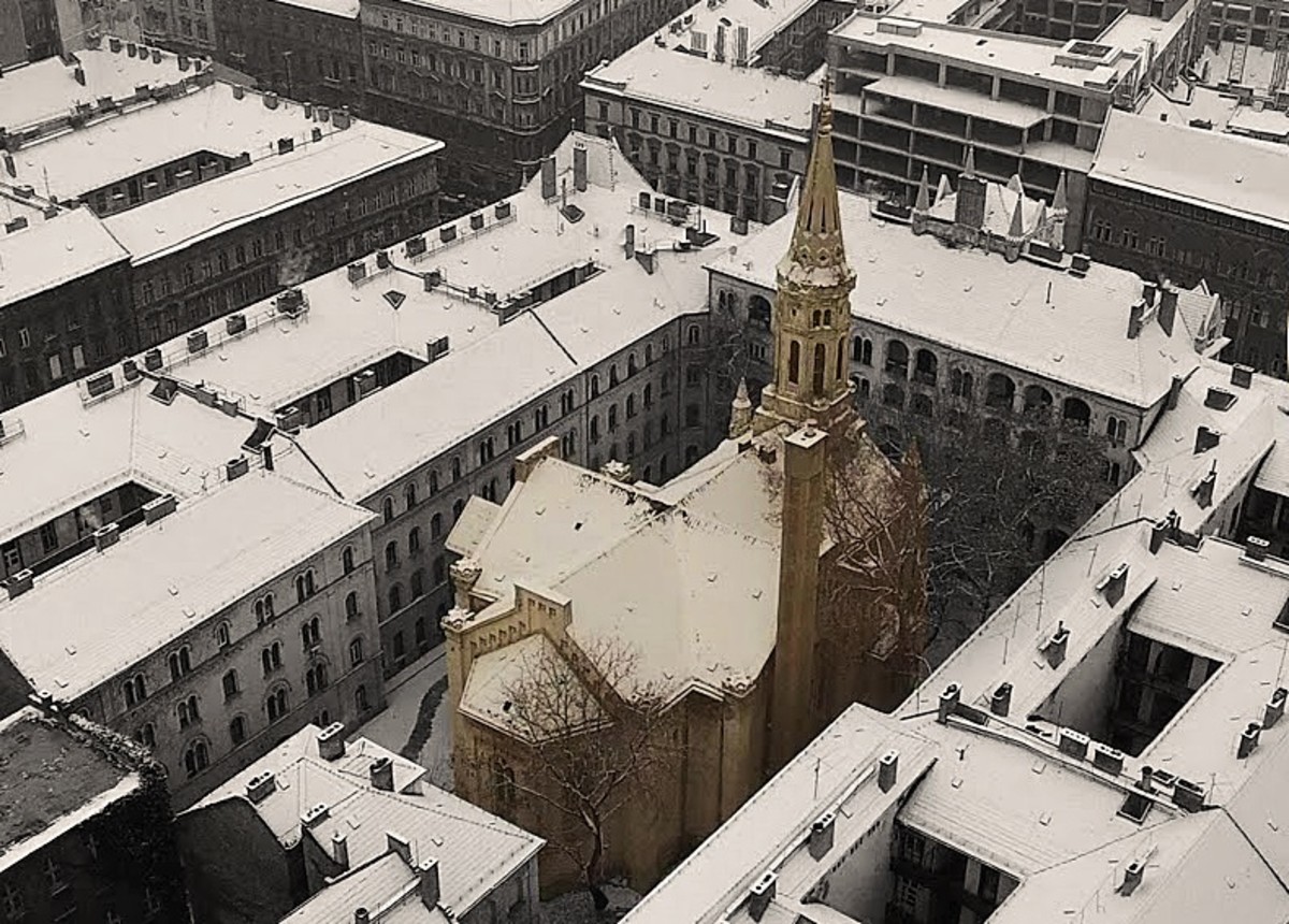 Budapest's Secret Church, Visible Only from the Air
