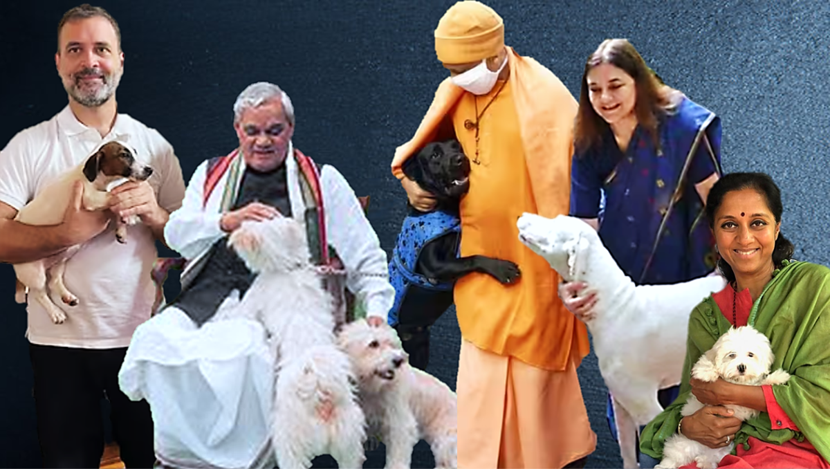 21 Most Popular Indian Leaders And Their Adorable Dogs