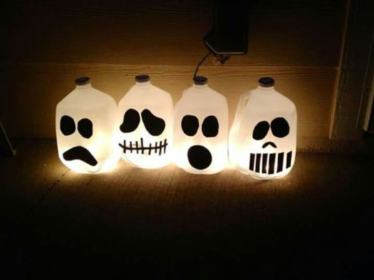 30+ Creative and Spooky DIY Ghost Crafts - HubPages