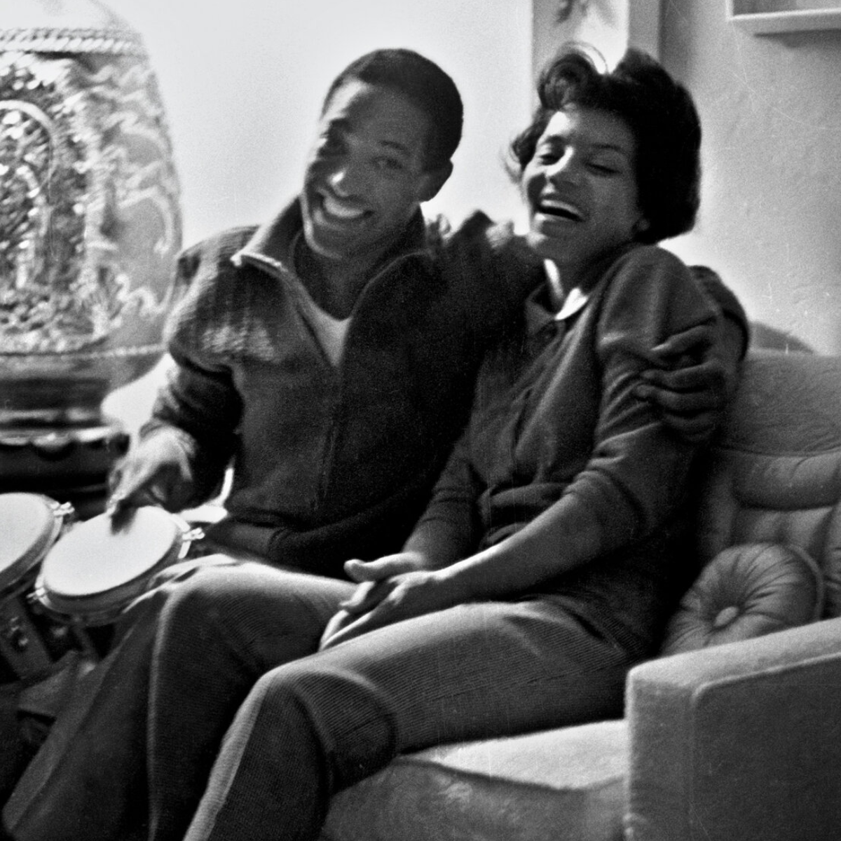 Sam Cooke and wife Barbara Cooke