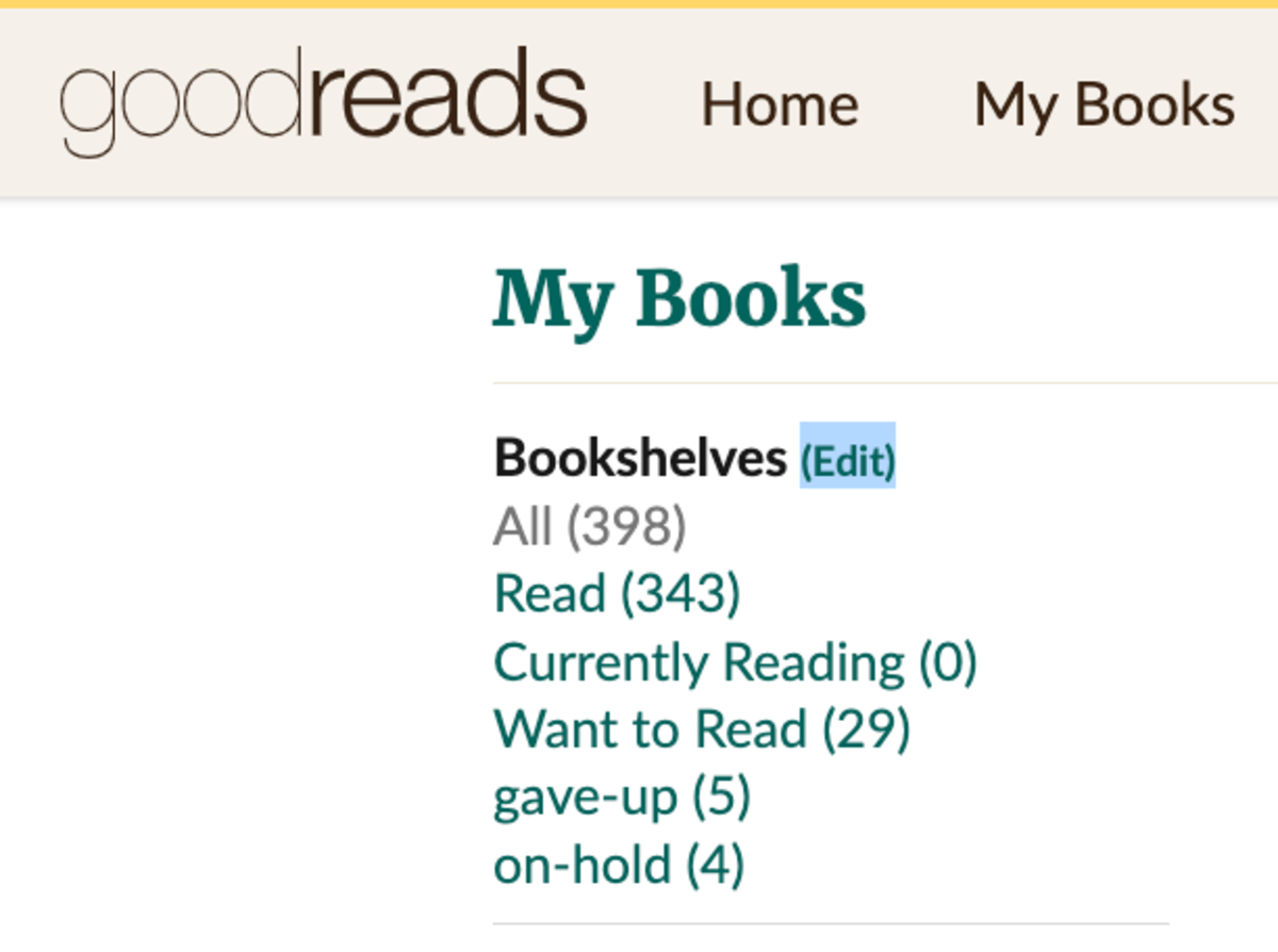 StepbyStep Guide to Adding Bookshelves and Labels to Your Goodreads