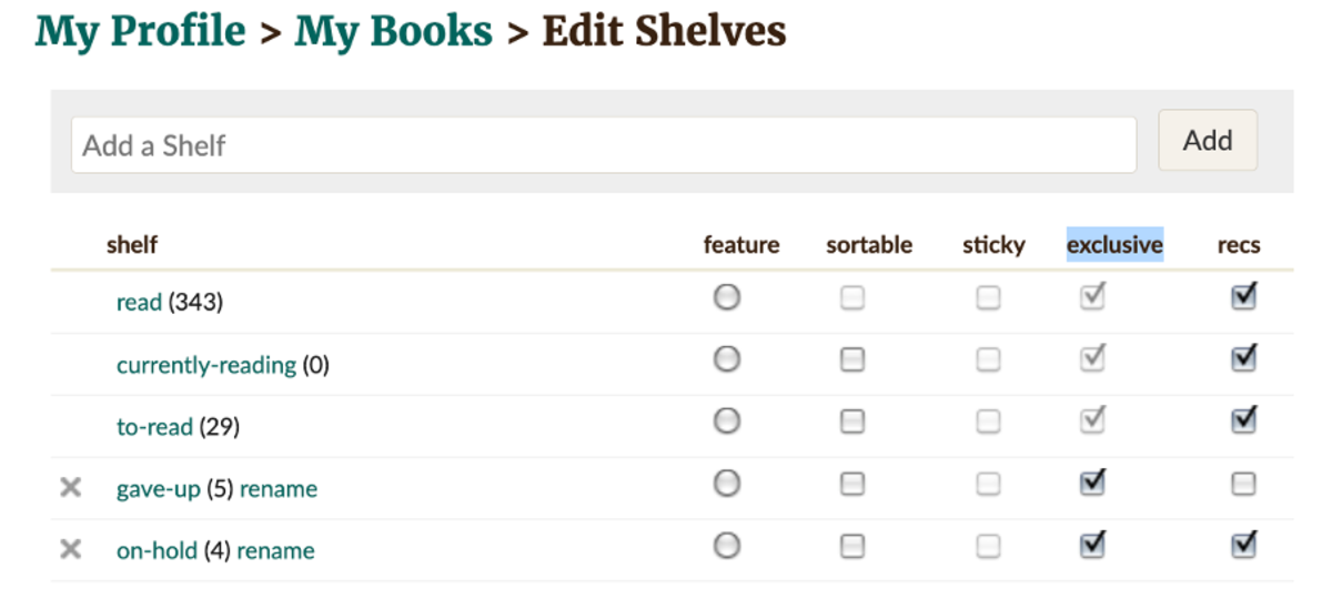 StepbyStep Guide to Adding Bookshelves and Labels to Your Goodreads
