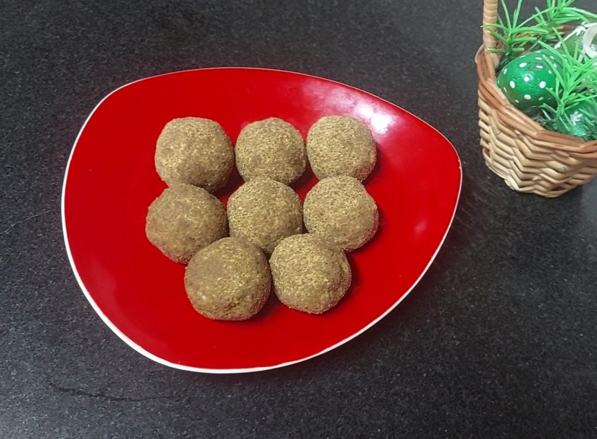 Flax Seeds Laddus