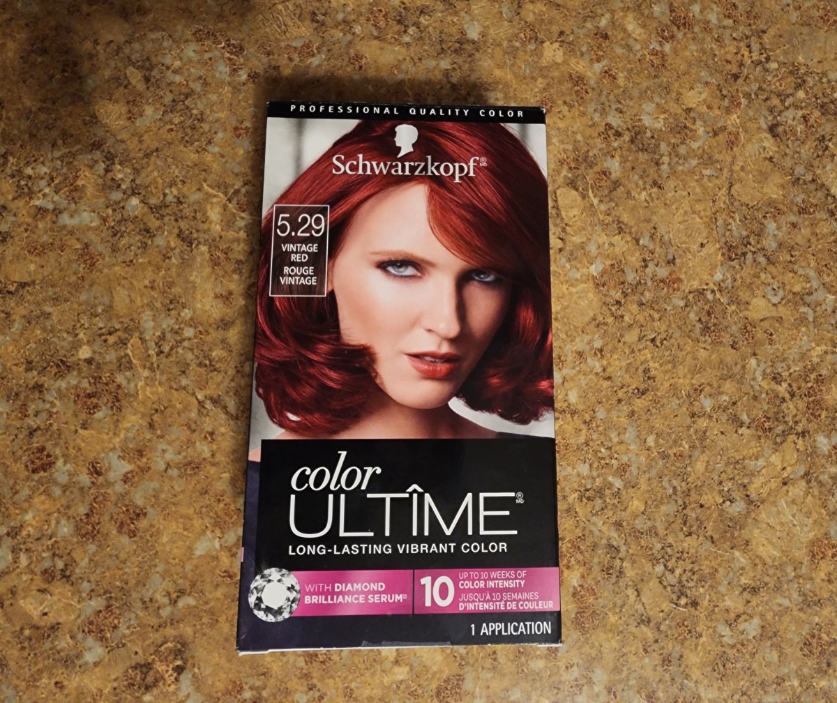 Schwarzkopf Hair Dye Vintage Red Review