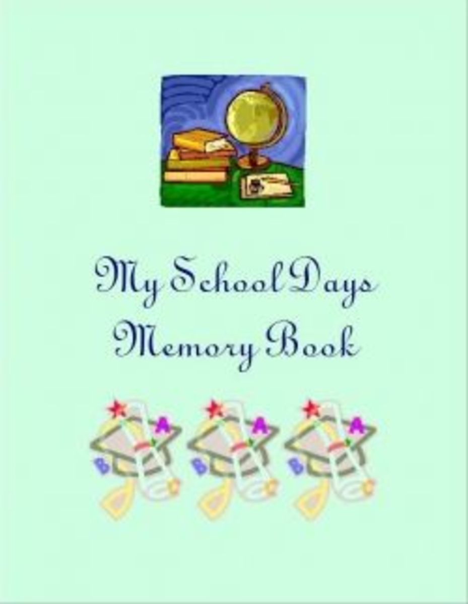 How to Make a School Days Memory Book - HubPages