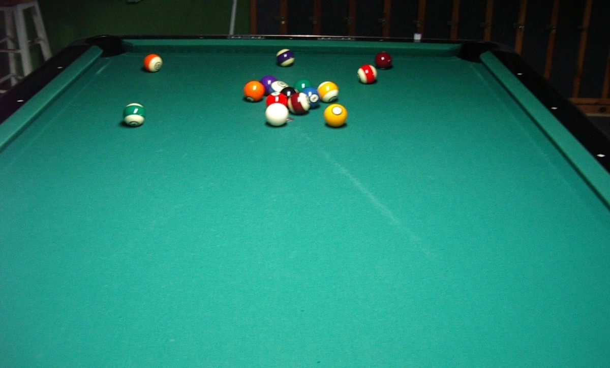 Breaking the Rack in Pool (8-Ball); the Thinking Man's Game