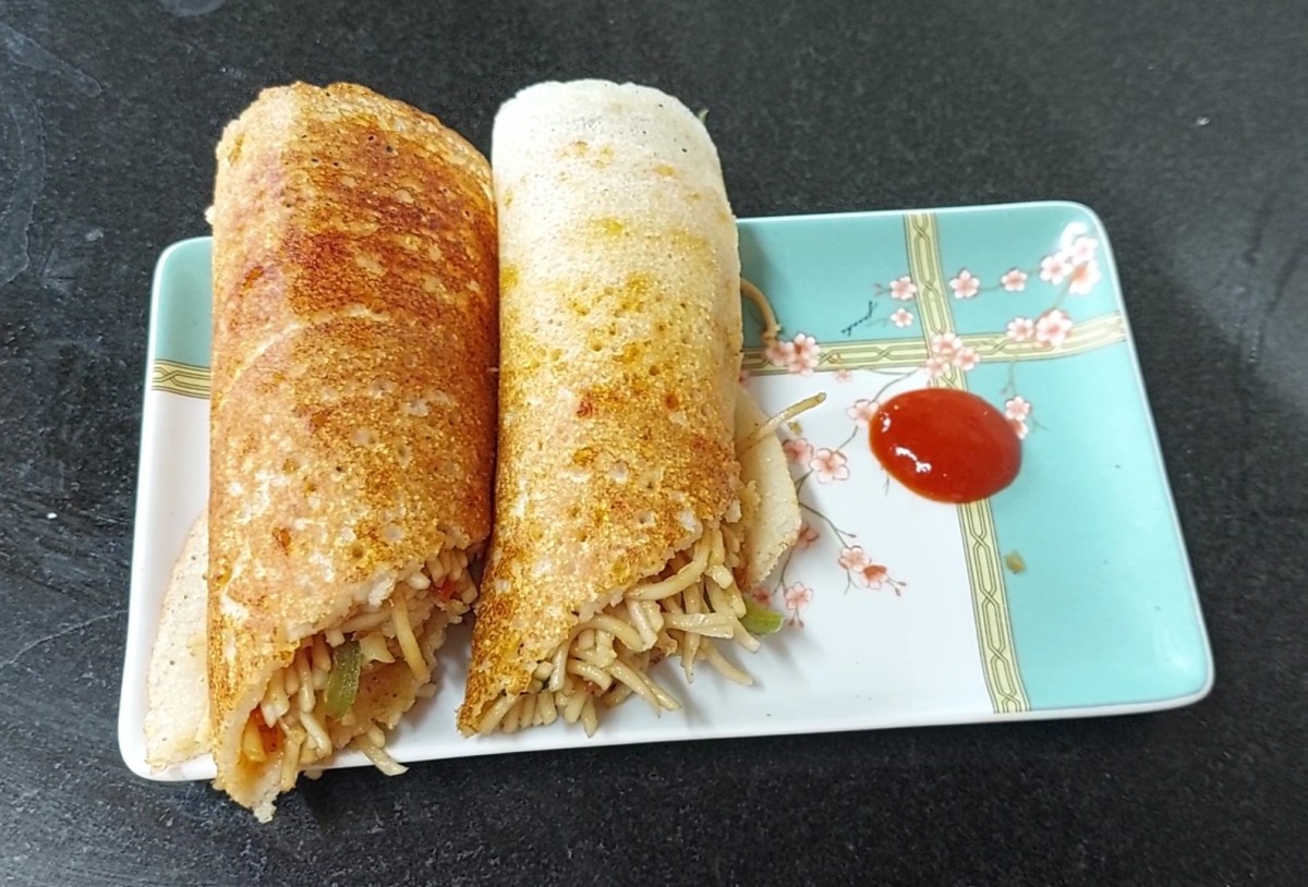 Spring Dosa: Street-Style Dosa Snack or Meal
