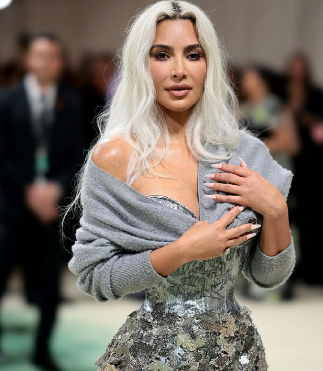 What A Waist: Kim Kardashian Daring Corset Fashion At Met Gala 2024