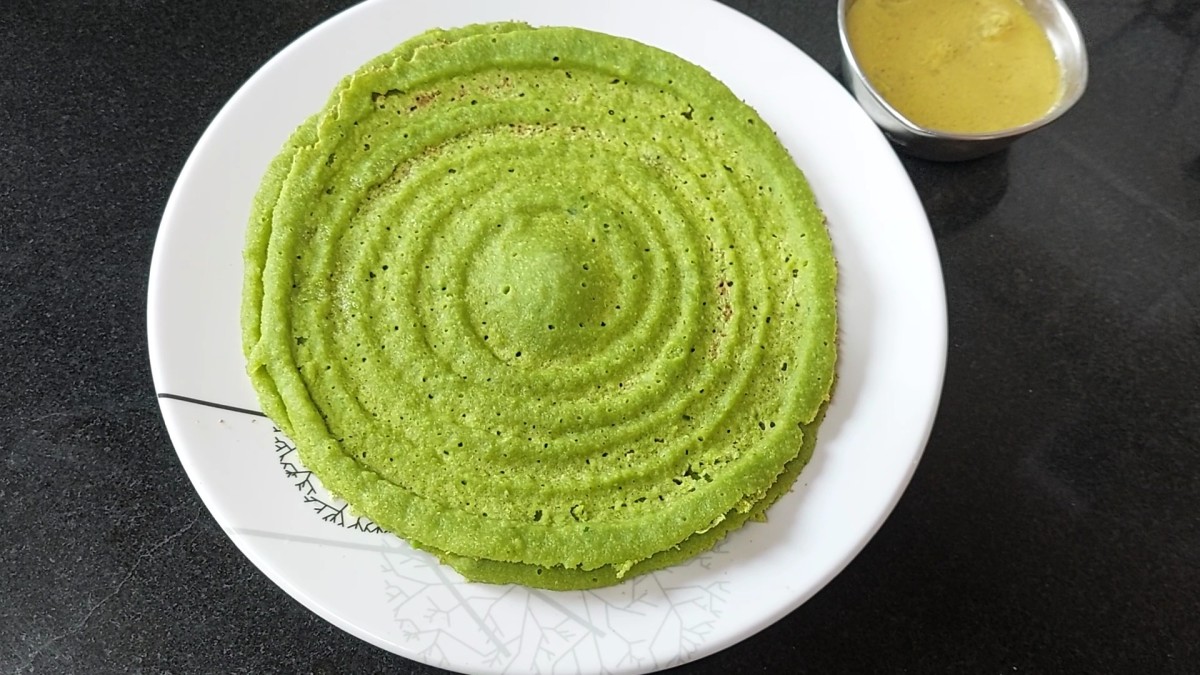 Instant Peas Dosa: Tasty Indian Breakfast or Dinner