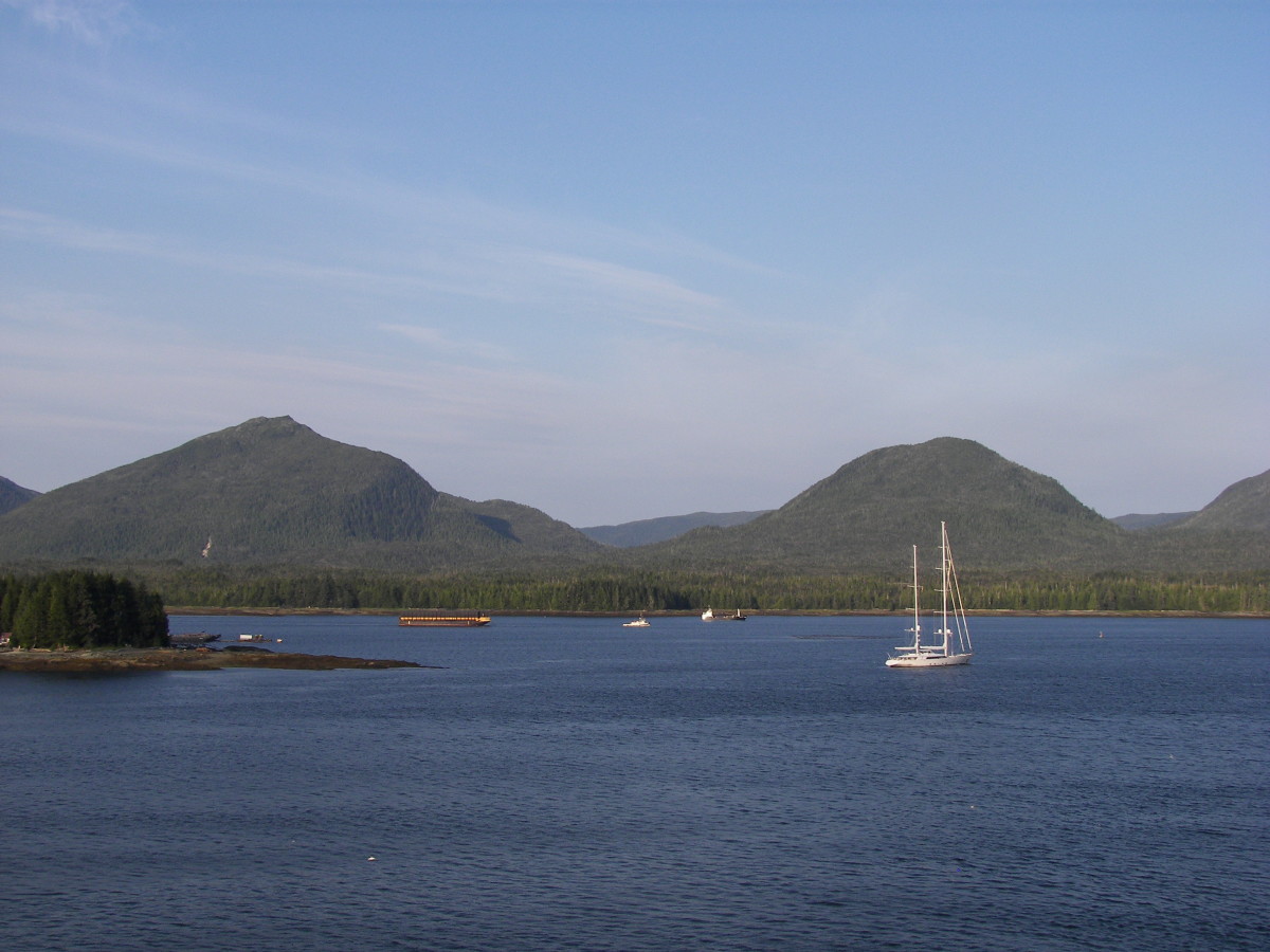 Visiting Ketchikan, Alaska Views of Pennock Island, Overlooked by the