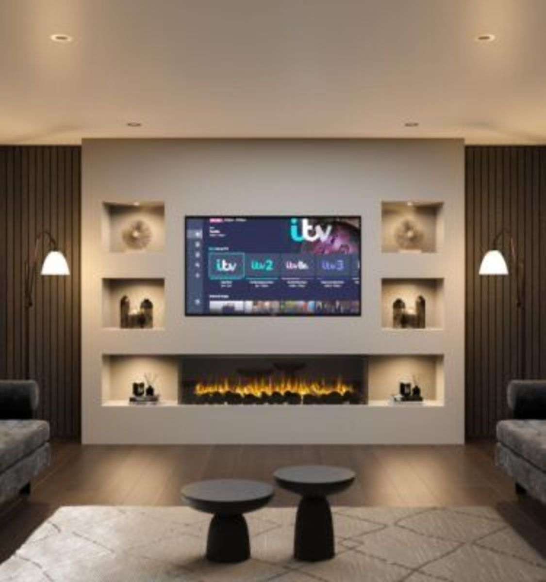 30 Stylish TV Media Wall Ideas For Modern Living Rooms HubPages
