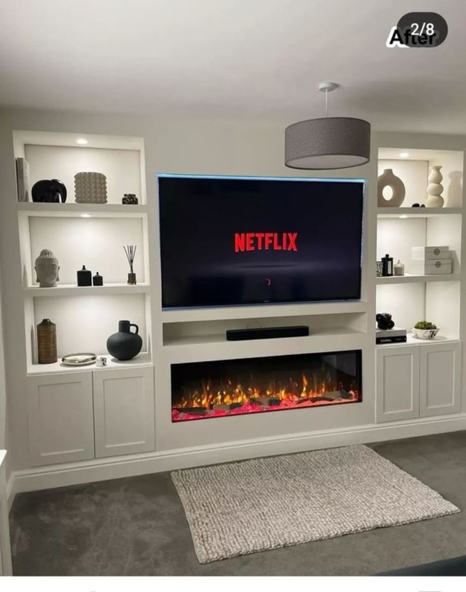 30+ Stylish TV Media Wall Ideas for Modern Living Rooms - HubPages