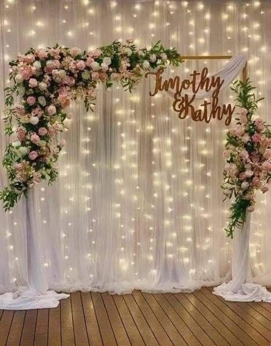 35+ Easy DIY Wedding Backdrops on a Budget - HubPages