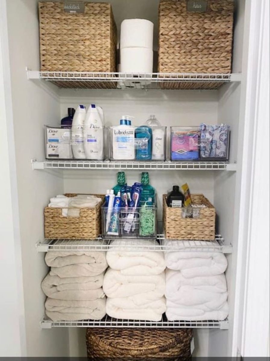 25+ Genius Bathroom Organization Ideas to Keep You Clutter Free - HubPages