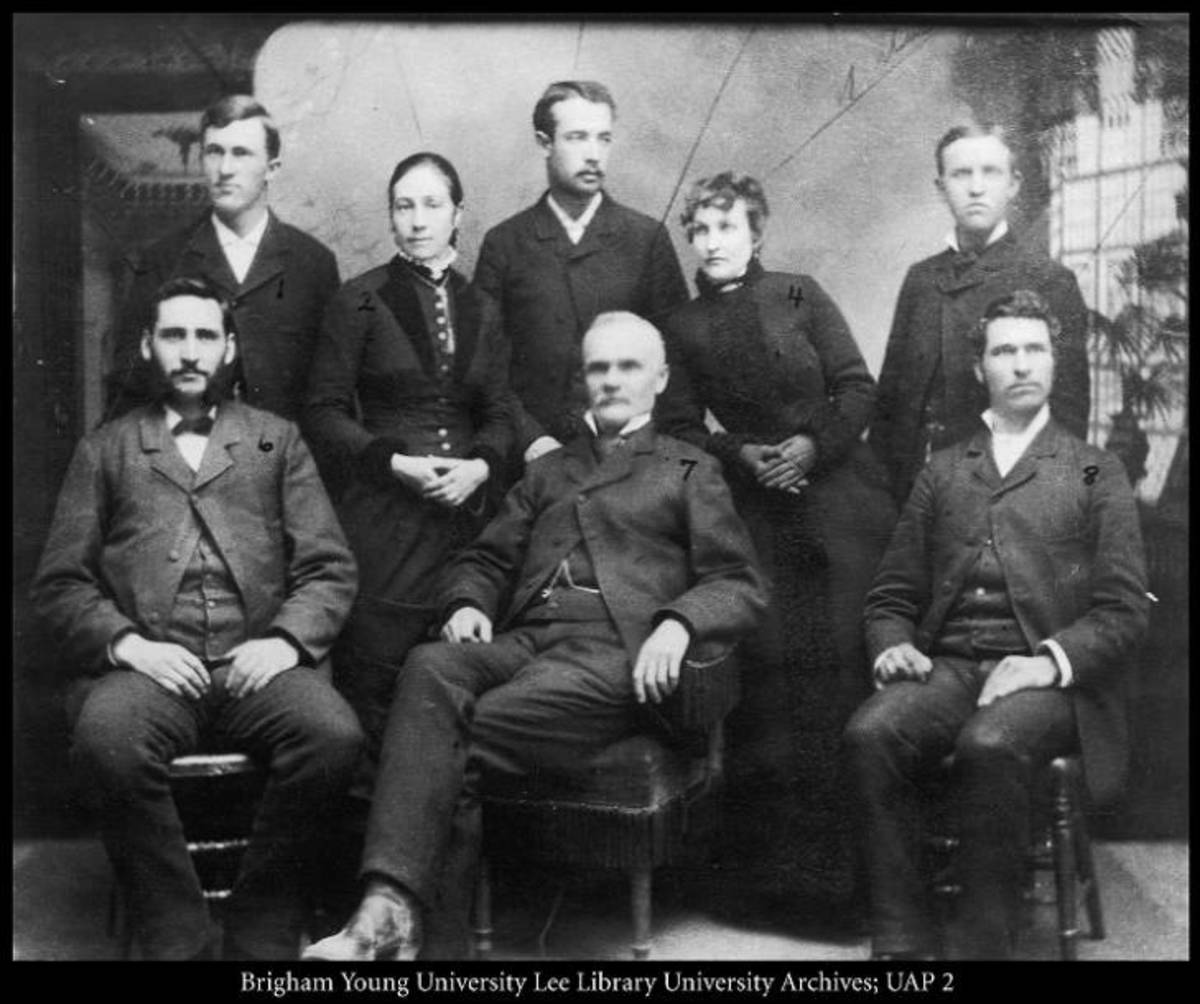 Visiting the Card Pioneer Home, Cardston, Alberta: Log Cabin of the ...