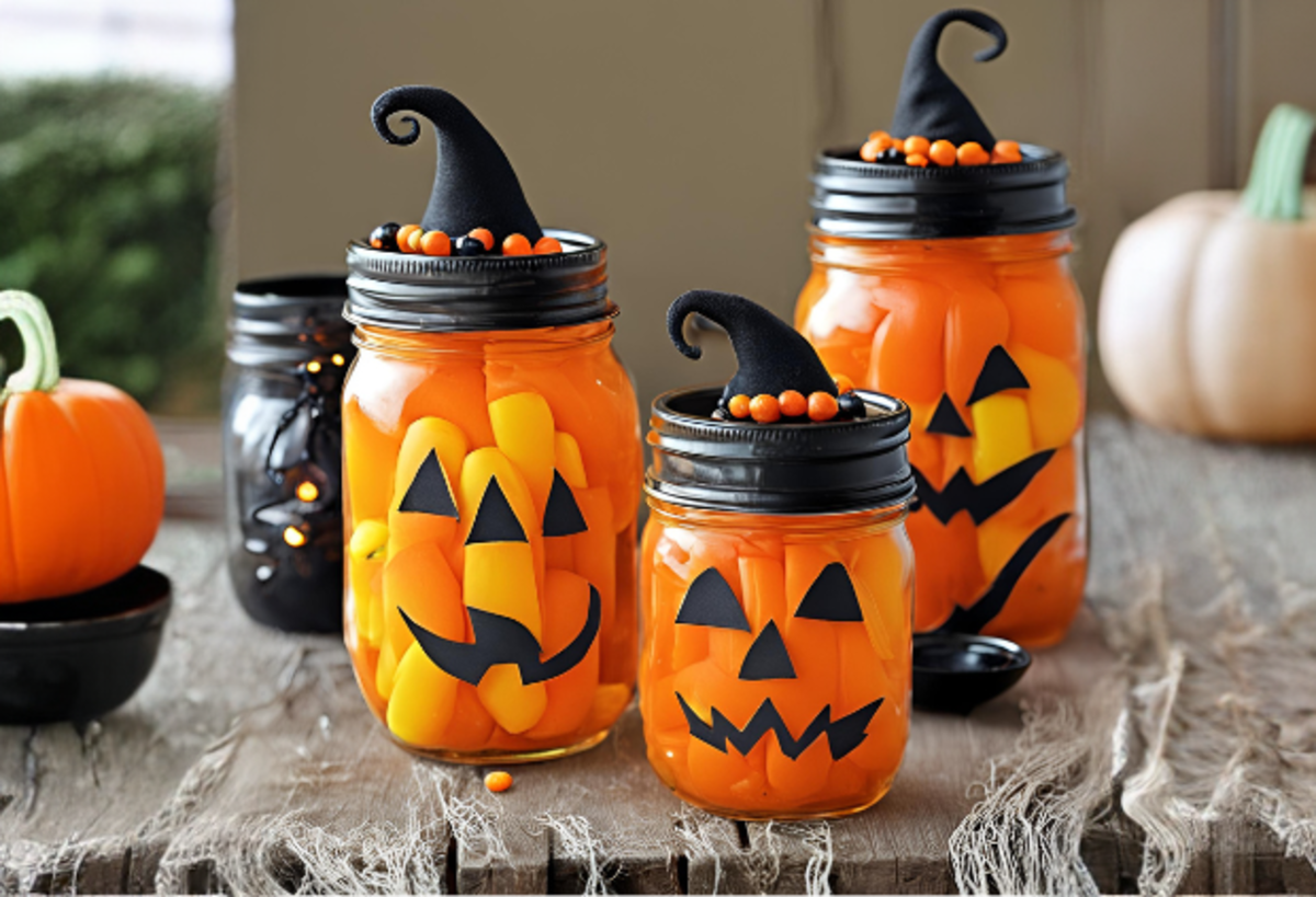 40+ Wickedly Fun Halloween Mason Jar Crafts - Holidappy