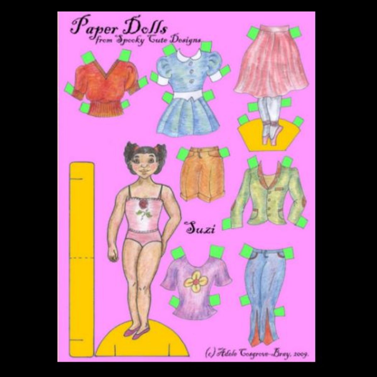 Paper Dolls - A Fun Creative Activity for Children. Includes Free Paper Dolls.