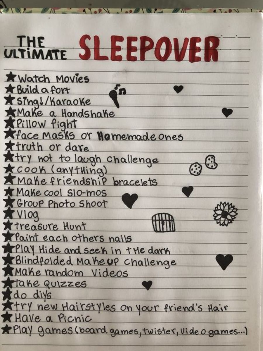 30 Fun Sleepover Ideas For Tweens And Teens At A Slumber Party HubPages 30-fun-sleepover-ideas-for-tweens-and-teens-at-a-slumber-party-hubpages