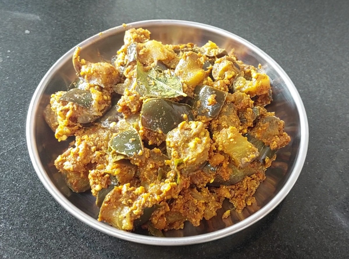 Brinjal Masala Fry: Tasty Indian Masala Fry With Eggplant