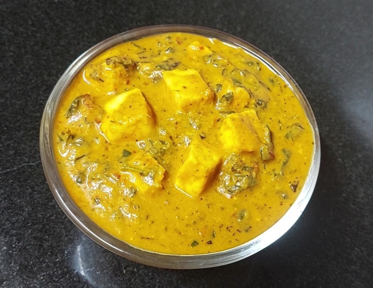 Satvik Paneer Methi Gravy (No Onion or Garlic)