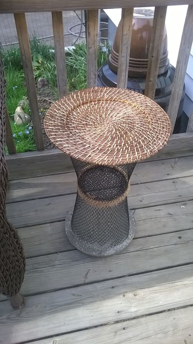 15 Delightful Dollar Tree Wire Waste Basket Crafts HubPages