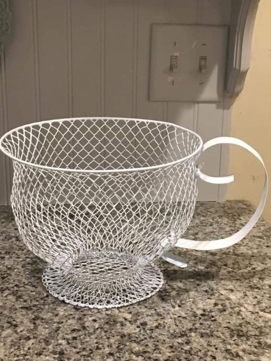 15 Delightful Dollar Tree Wire Waste Basket Crafts HubPages