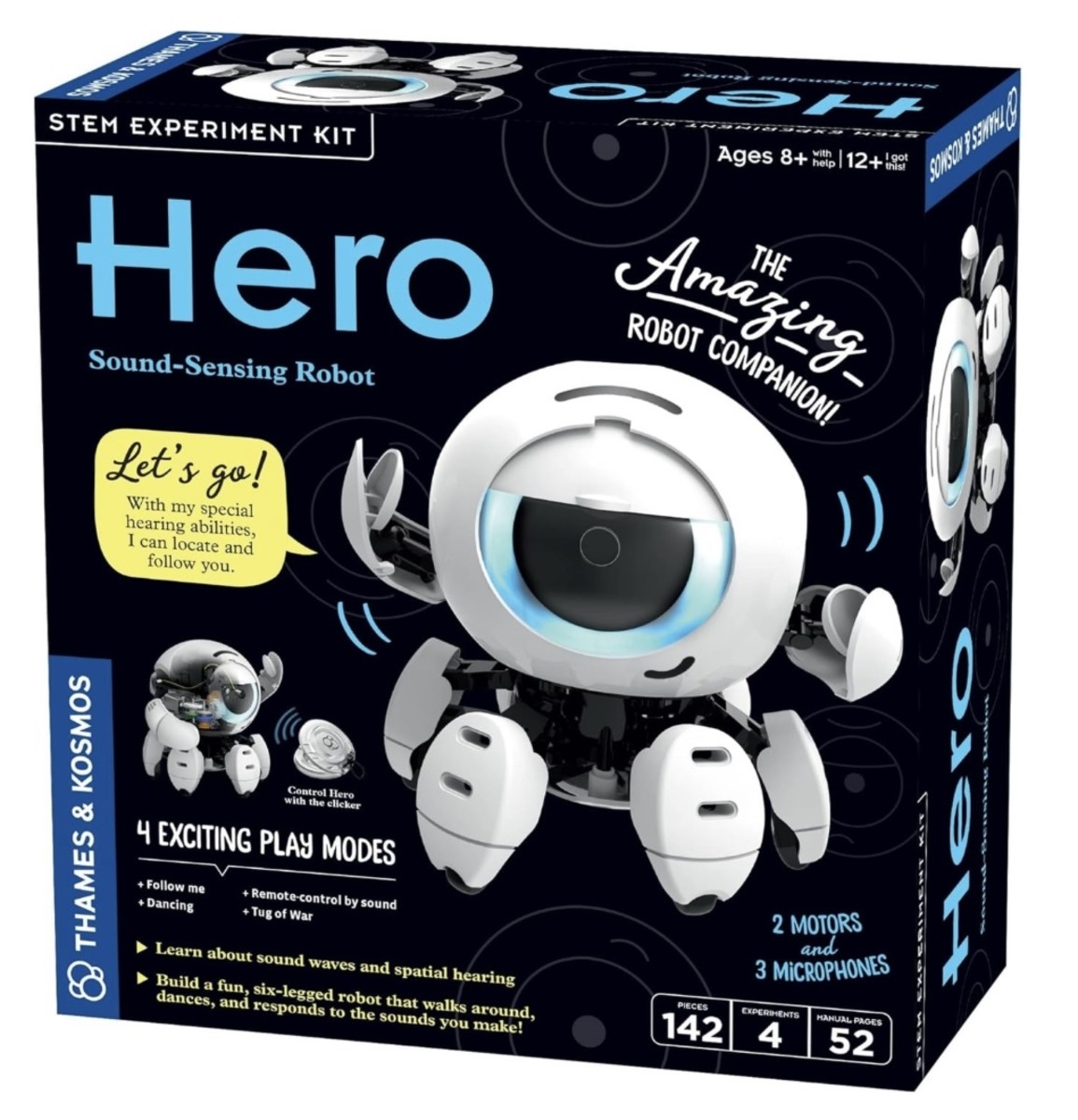 Summer Fun Means STEM from Thames & Kosmos: Hero: Sound-Sensing Robot ...