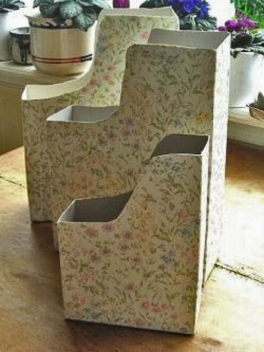 How to Make Matching File and Magazine Storage Boxes