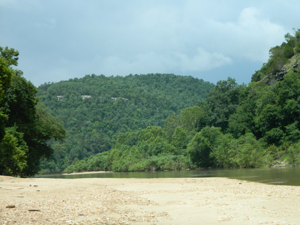 Family Mini-Vacation to Arkansas, Day Two: Floating the Buffalo River and Visiting Bull Shoals Dam