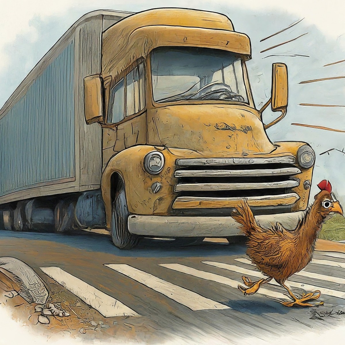 There Once Was A Chicken...