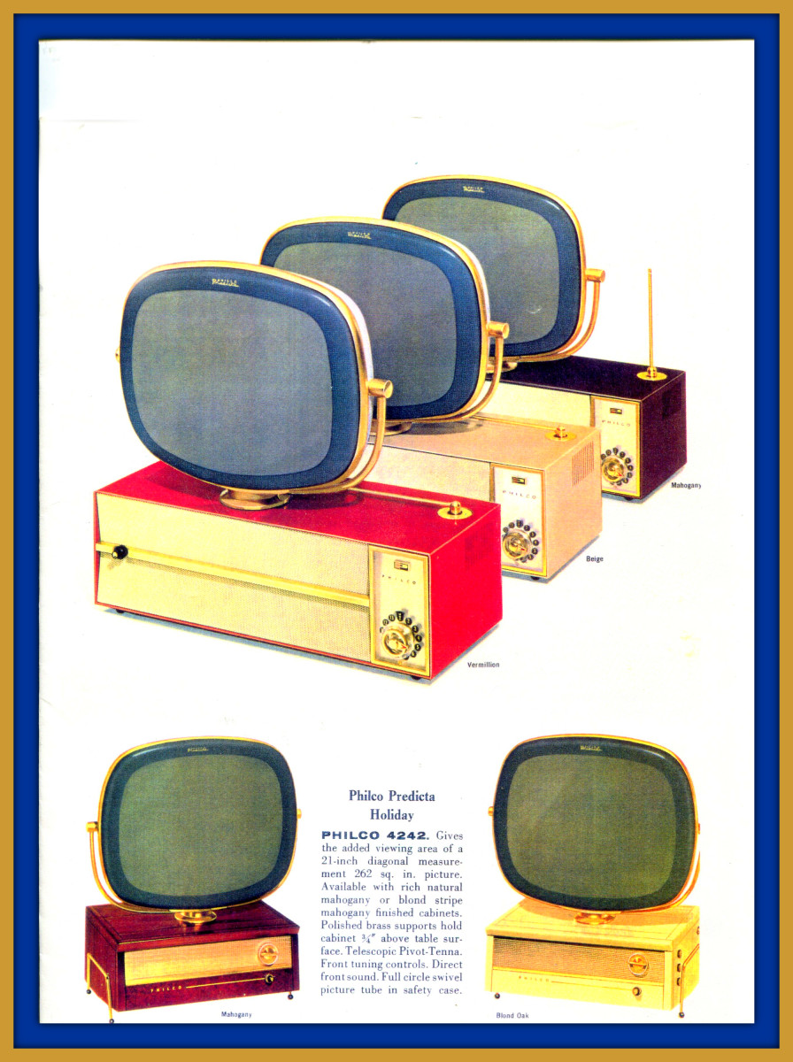 The 1960 Philco Predicta Debutante Television & the Philco Predicta ...