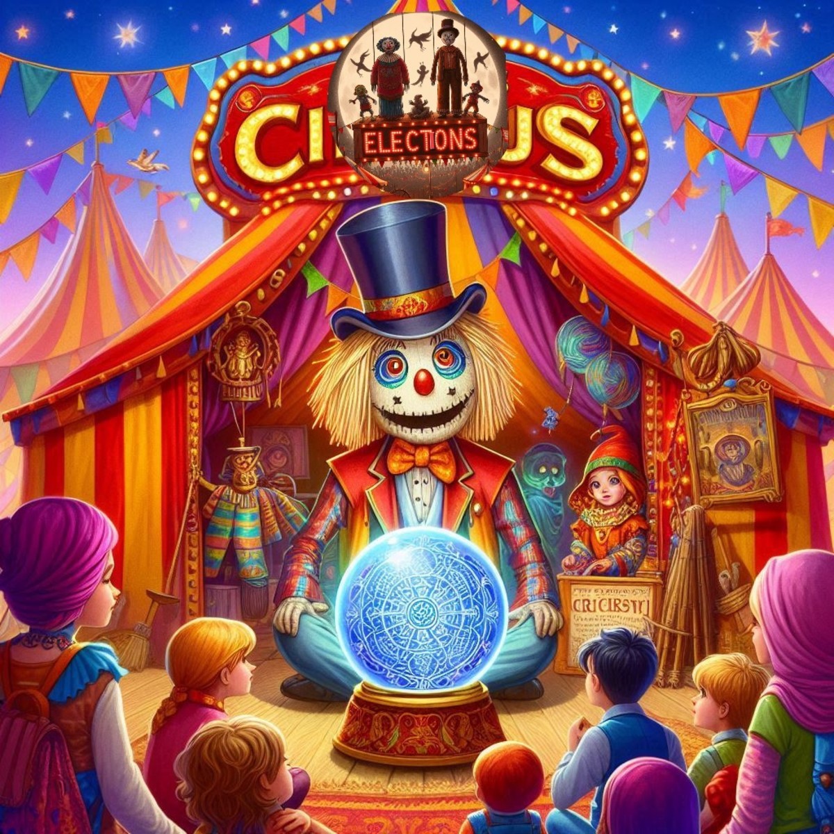 The Scarecrow and the Gypsy of  Circus