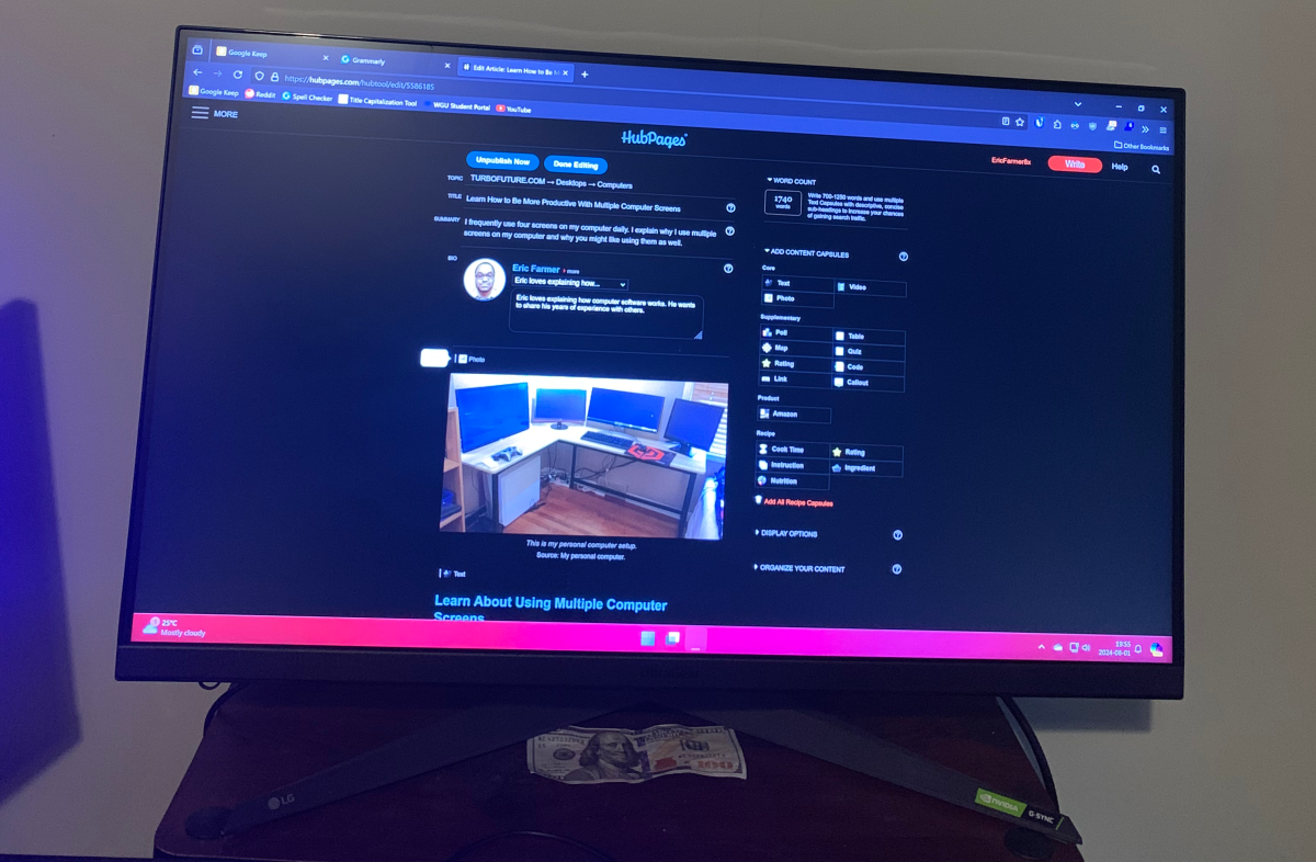 Learn How to Be More Productive With Multiple Computer Screens - HubPages