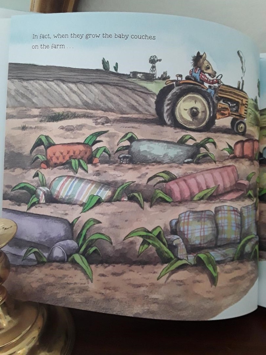 Furniture Police in Your House as Depicted in Hilarious Picture Book