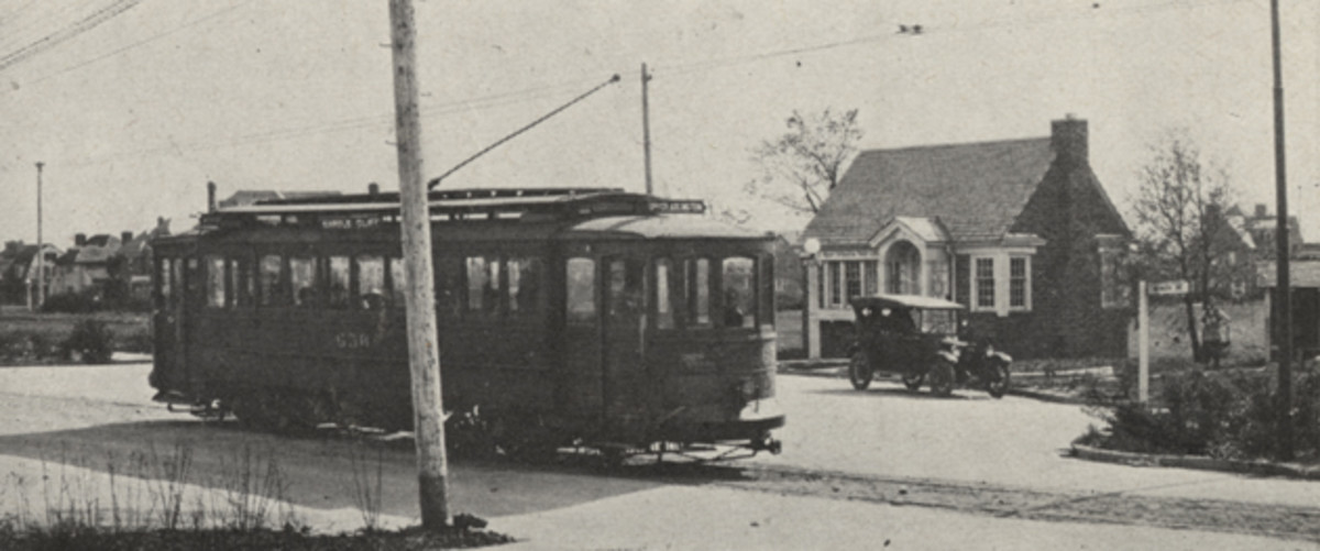 In June 1921, a new terminus was added to the Upper Arlington streetcar line at Miller Park. Today, it is a branch of the UA library.