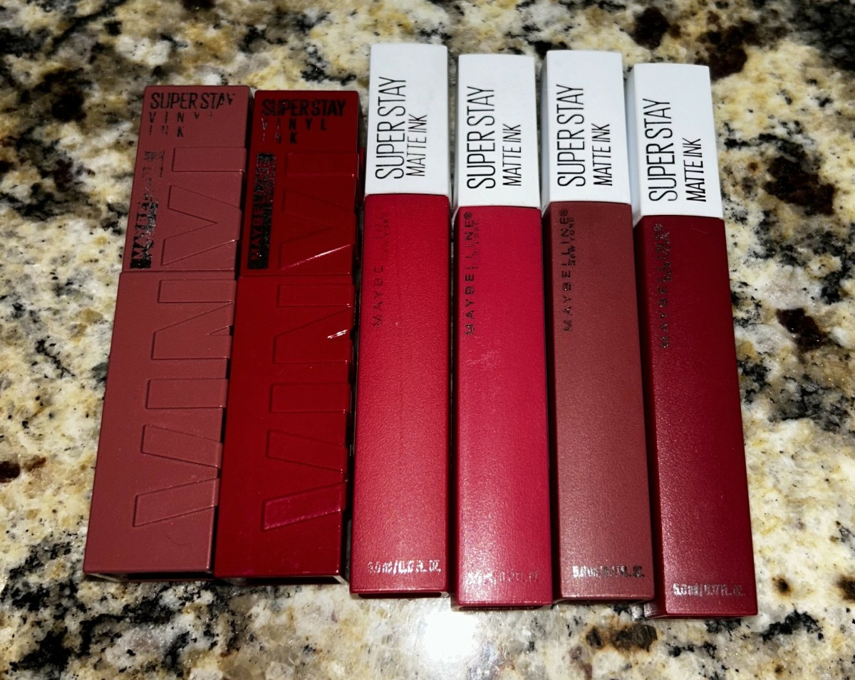 A Review of Maybelline's Super Stay Lipsticks