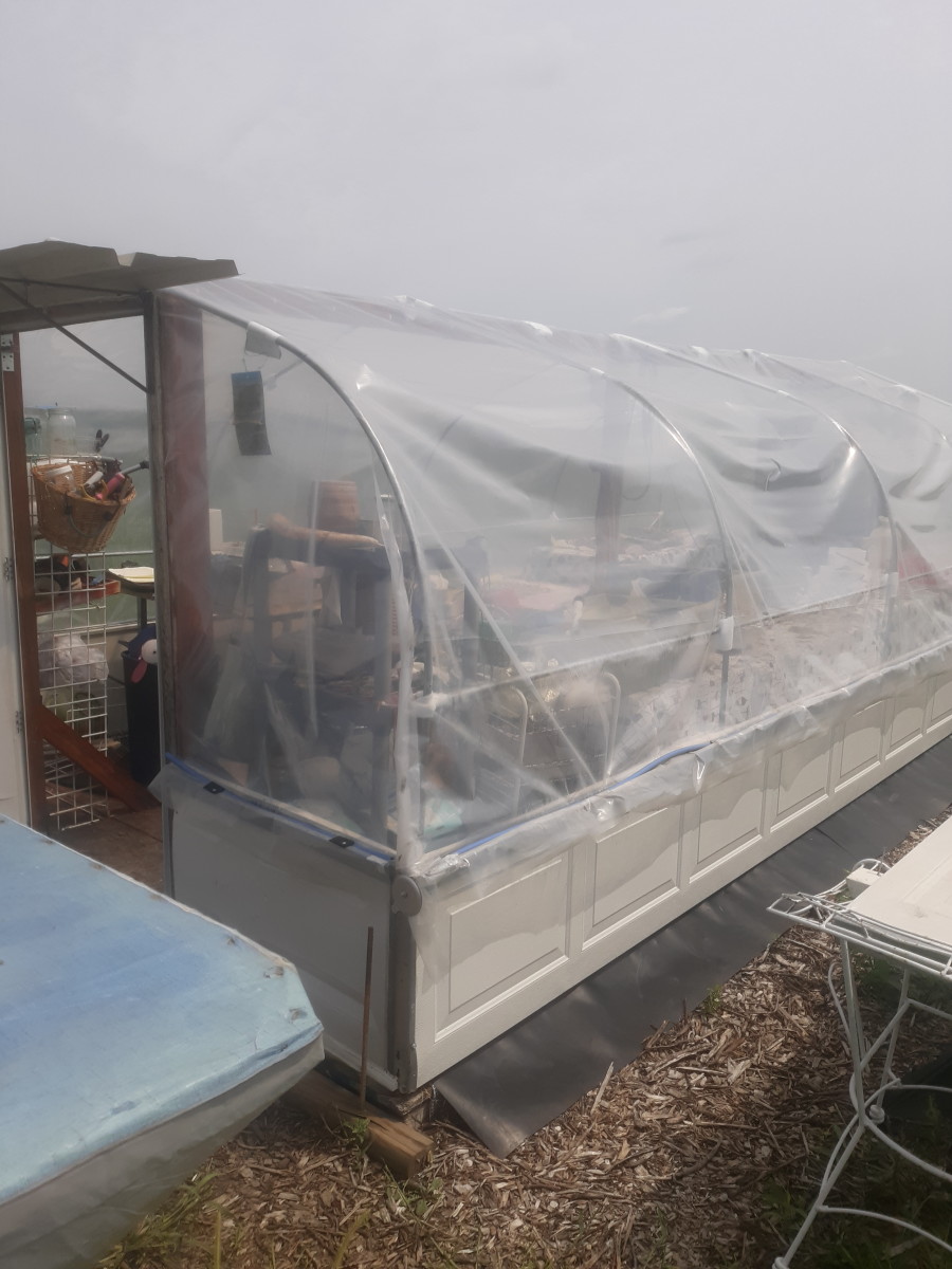 How to Reinforce a Quictent Greenhouse