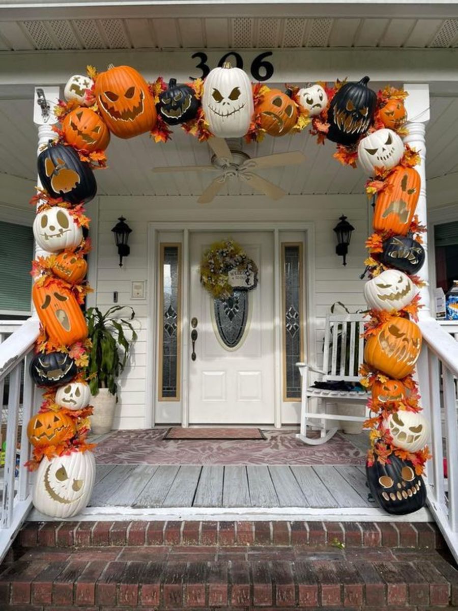 50+ Easy Diy Halloween Front Porch Decorations - HubPages