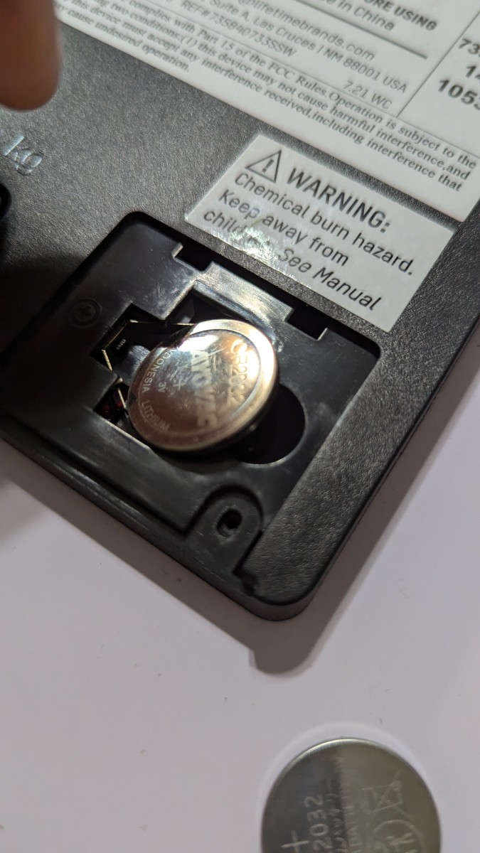 Bathroom Scale Battery Replacement - HubPages