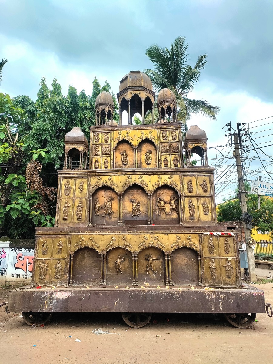 Brass Chariot of Searsol, Paschim Bardhaman district, West Bengal