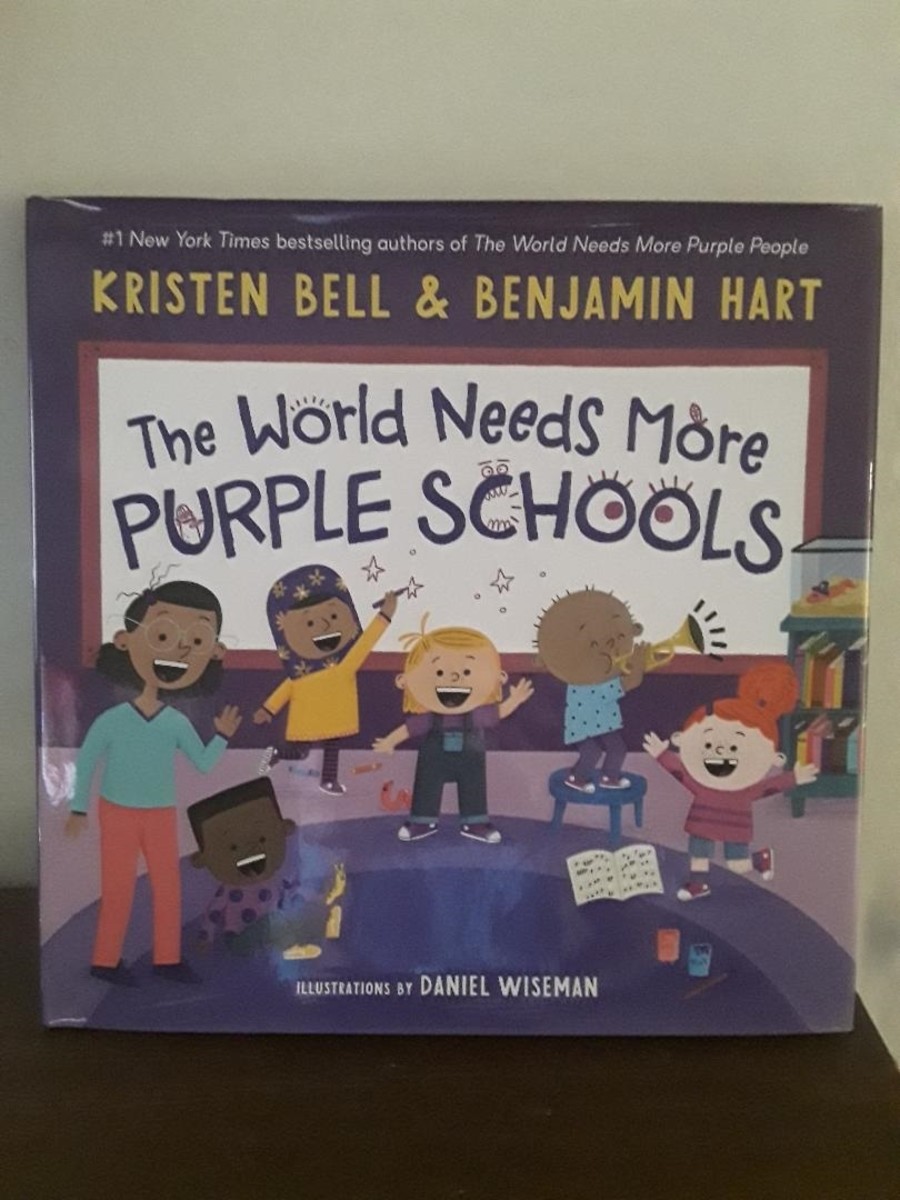 Purple Is Inclusive for Our Children's Schools in Creative Picture Book
